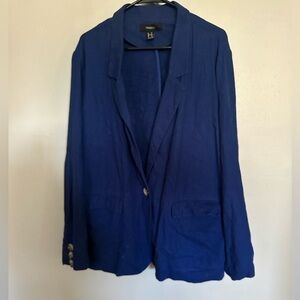 Women’s Forever 21+ Navy Blue Blazer Size 3x